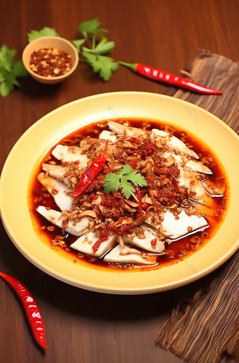 桌子上的四川特色沸腾鱼,高清,摄影图,摄影图片,图片大全,摄影图免费下载